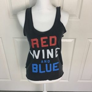 NWT Junk Food Gray Tank Top Shirt Size XS